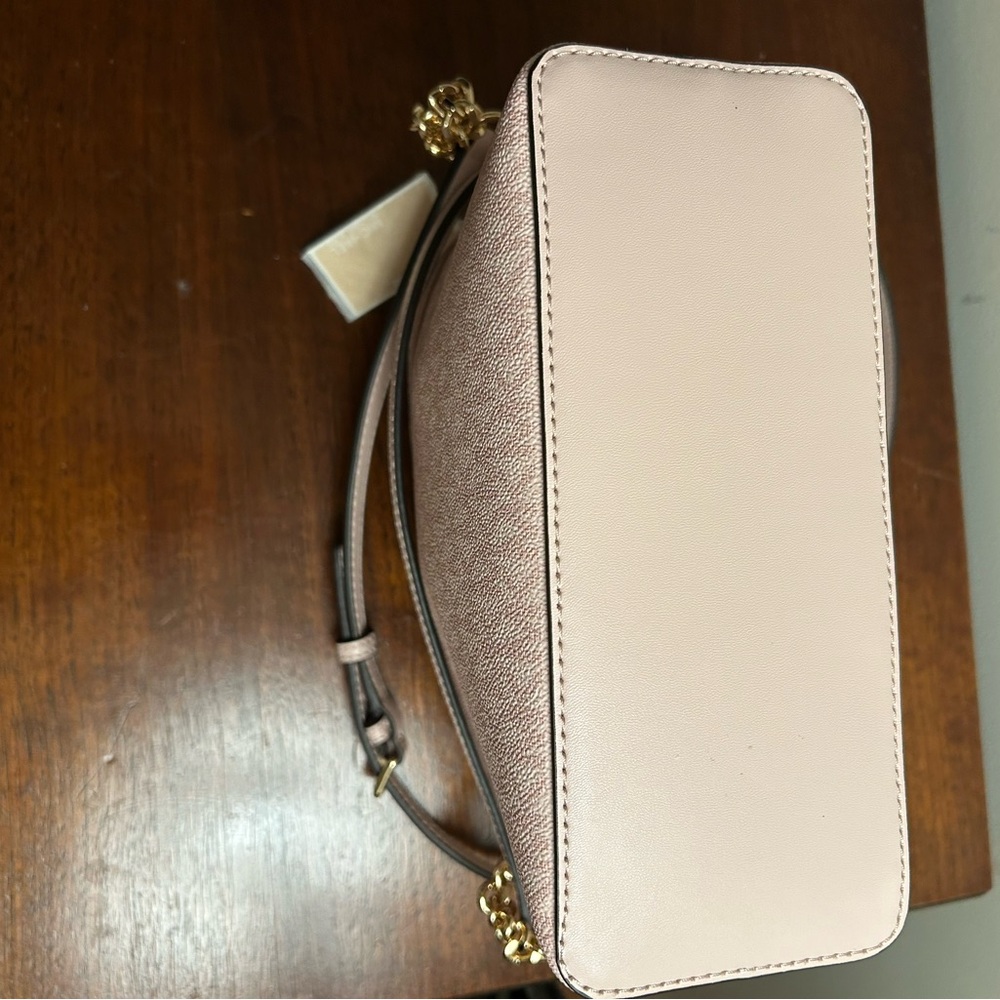 Michael Kors Pink and Gray Crossbody Bag - Picture 4 of 9